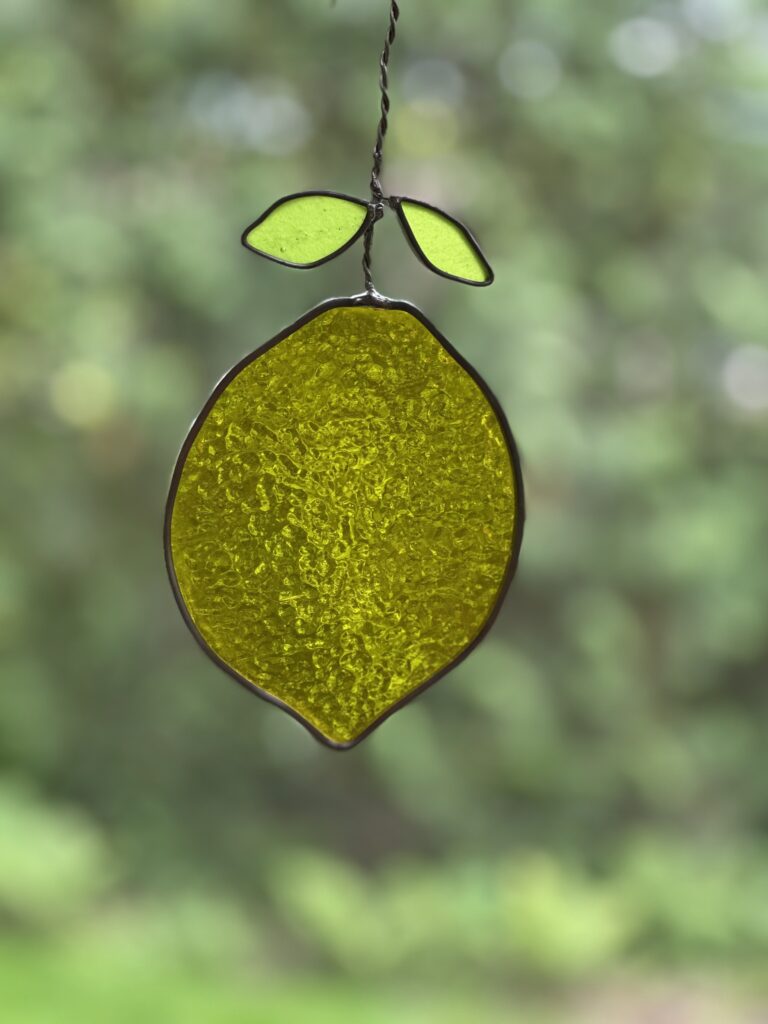 Lemon suncatcher