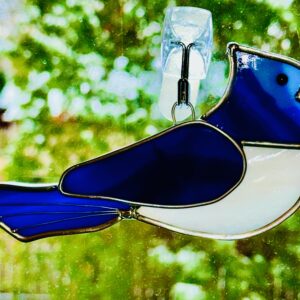 Bluejay suncatcher
