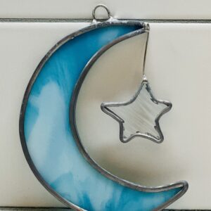 Moon & Star suncatcher