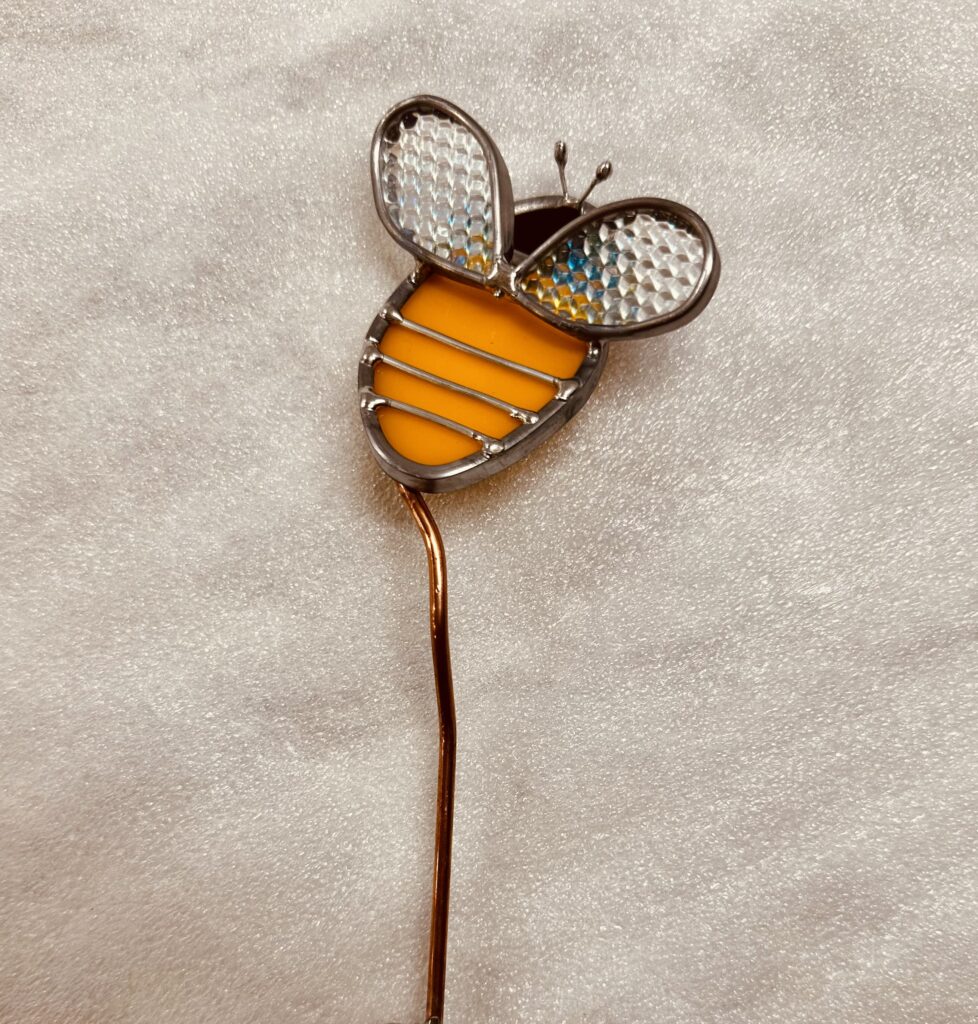 Bee plant stake