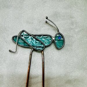 Grasshopper plant stake