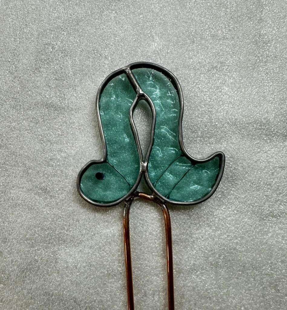 Inchworm plant stake