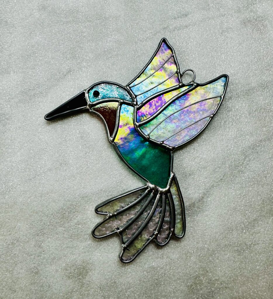 Hummingbird suncatcher