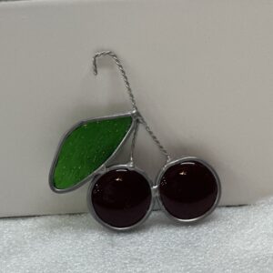 2 cherries suncatcher
