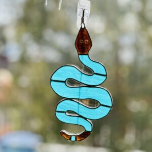Snake suncatcher